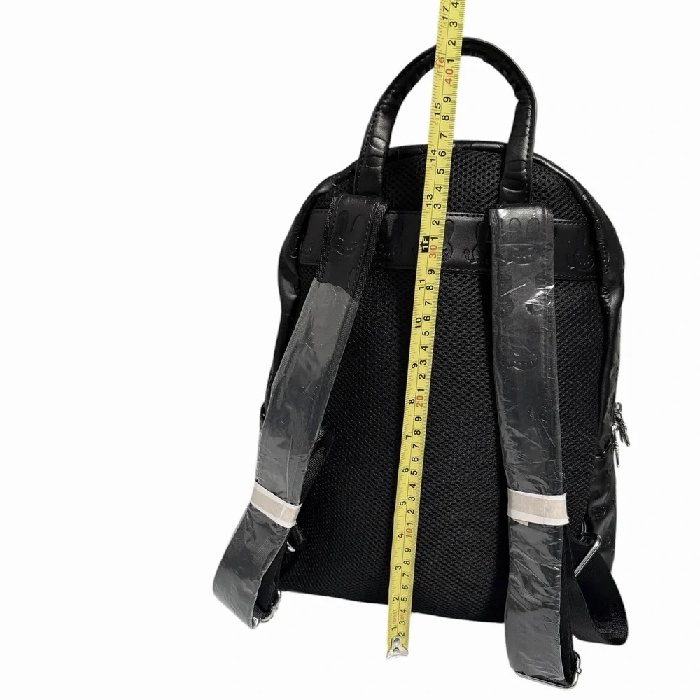 Dr. Zodiak's Moonrock Leather Backpack Black Limited Release Designer Bag READ